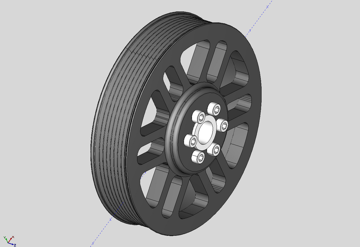 Truck Offset Billet Power Steering Pulley Olson Kustom Works