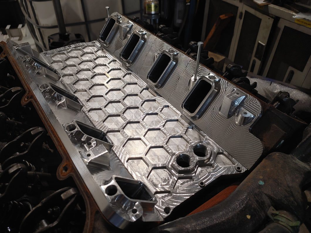 8.1 Vortec 8100 496 Big Block Gen7 Intake Flange Kit